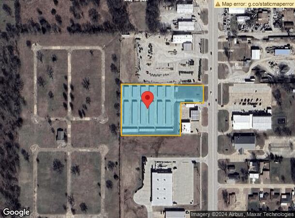  619 Ne Washington Blvd, Bartlesville, OK Parcel Map