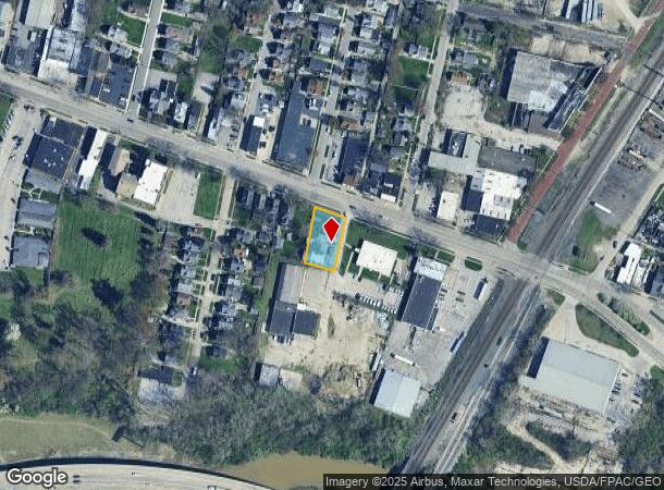  615 Phillips Ave, Toledo, OH Parcel Map