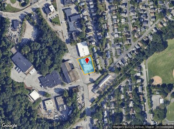  838 Dyer Ave, Cranston, RI Parcel Map