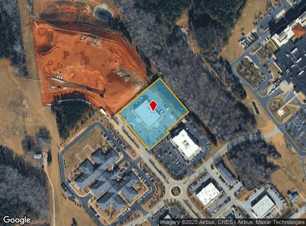  220 Springbrook Ave, Garner, NC Parcel Map