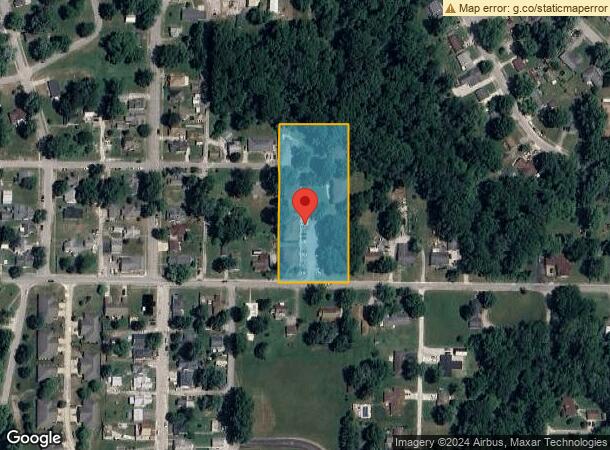  650 E Pinckley St, Brazil, IN Parcel Map