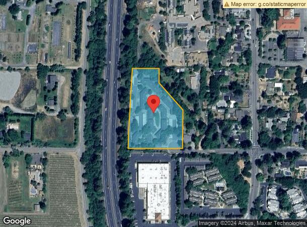  205 W Grant St, Healdsburg, CA Parcel Map