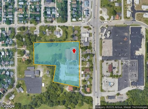 420 Lifegate Way, Beech Grove, IN Parcel Map