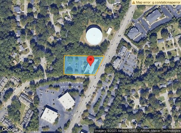  5711 Six Forks Rd, Raleigh, NC Parcel Map