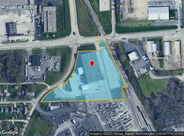 2202 E Manhattan Blvd, Toledo, OH Parcel Map