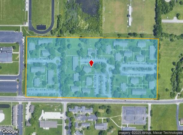  1200 E Grand Ave, Carbondale, IL Parcel Map