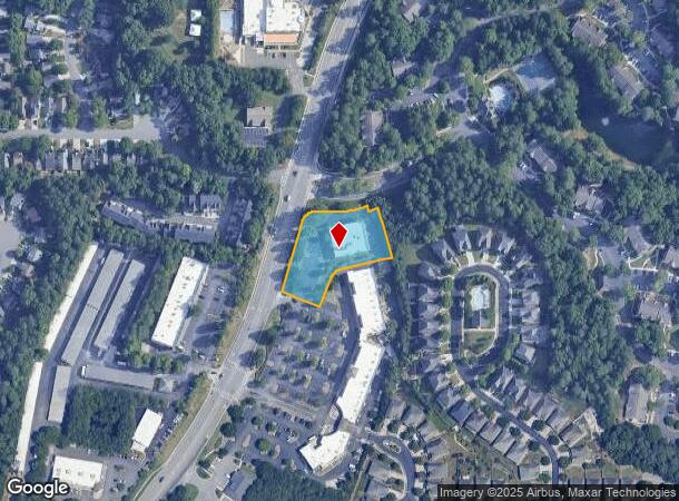 9995 Jones Bridge Rd, Alpharetta, GA Parcel Map