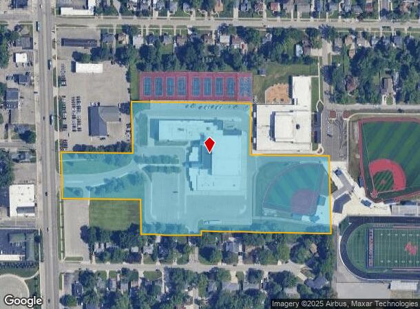  4650 Division Ave S, Grand Rapids, MI Parcel Map