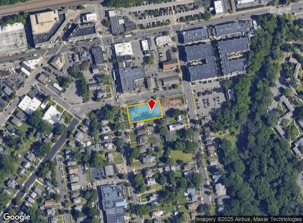 201 Walnut Ave, Cranford, NJ Parcel Map