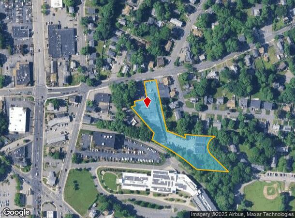  41 Elm St, Stoneham, MA Parcel Map