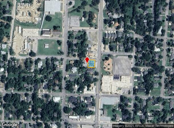 1017 N Center St, Bonham, TX Parcel Map