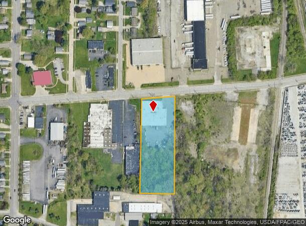  1340 E Archwood Ave, Akron, OH Parcel Map