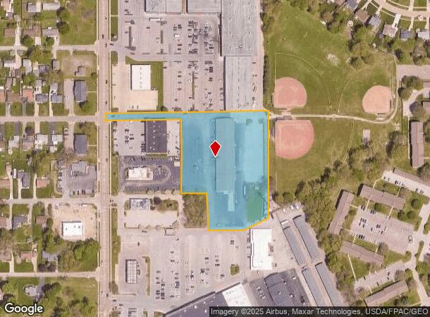 5967 Andrews Rd, Mentor On The Lake, OH Parcel Map