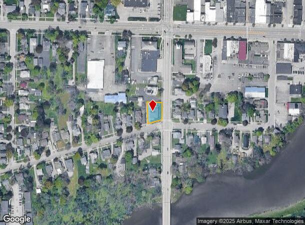 Myrtle St, Le Roy, NY Parcel Map