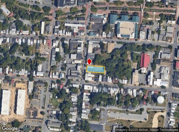  118 N Market St, Frederick, MD Parcel Map