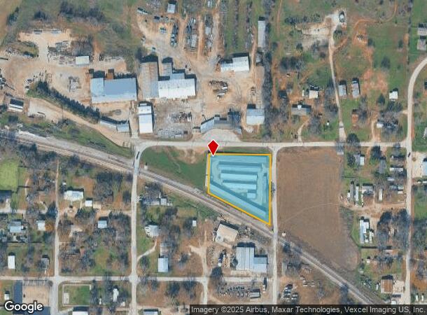 300 N Hitt St, Boyd, TX Parcel Map