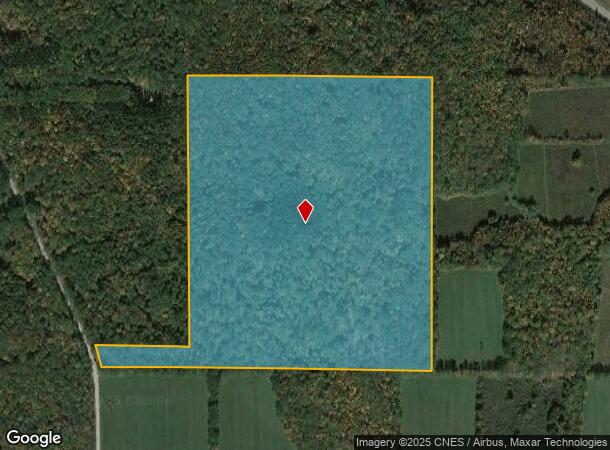  Scipio Rd, Nunda, NY Parcel Map