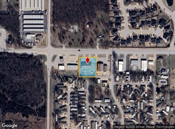  710 W 41St St, Sand Springs, OK Parcel Map