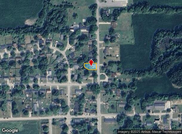  603 N Sycamore St, Gaston, IN Parcel Map
