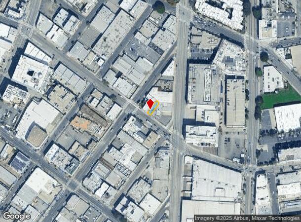  607 E 4Th St, Los Angeles, CA Parcel Map