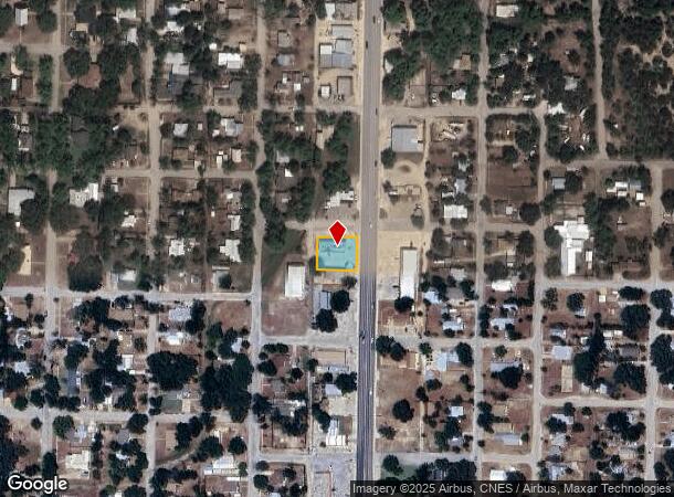 1602 S Bridge St, Brady, TX Parcel Map