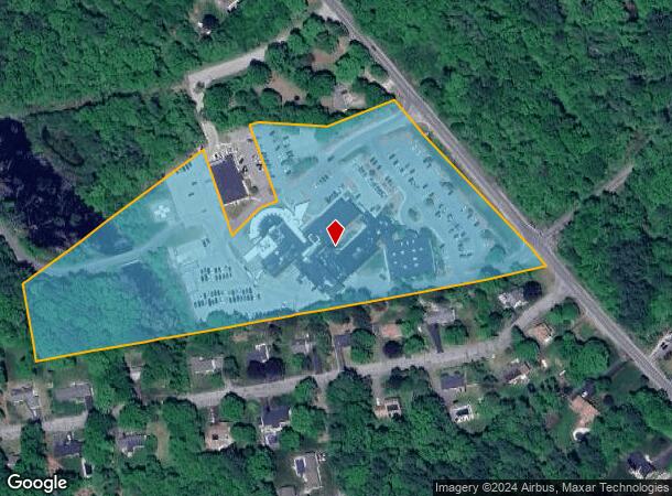  340 Thompson Rd, Webster, MA Parcel Map