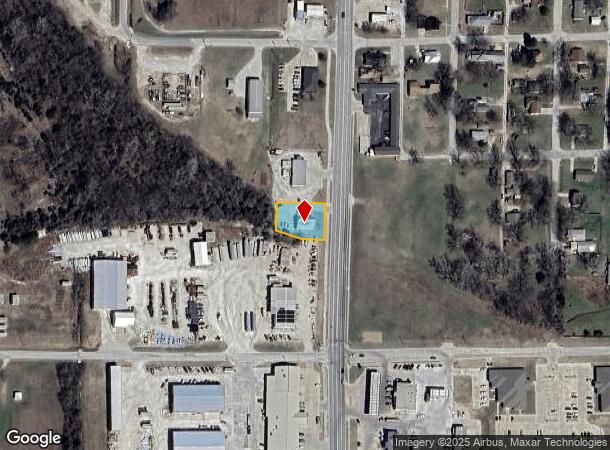  1915 S Santa Fe Ave, Chanute, KS Parcel Map