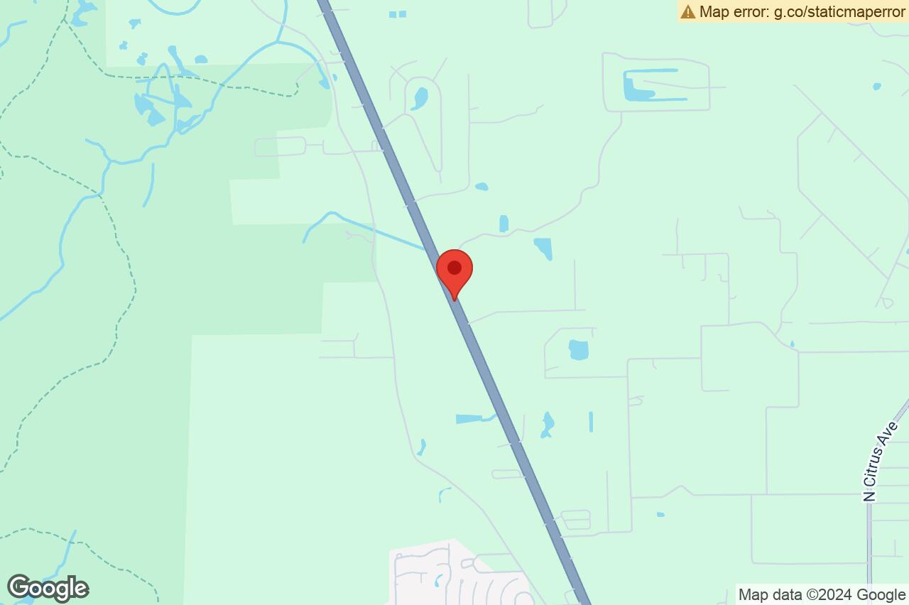 Map Of Proposed Suncoast Parkway Extension Maping Resources