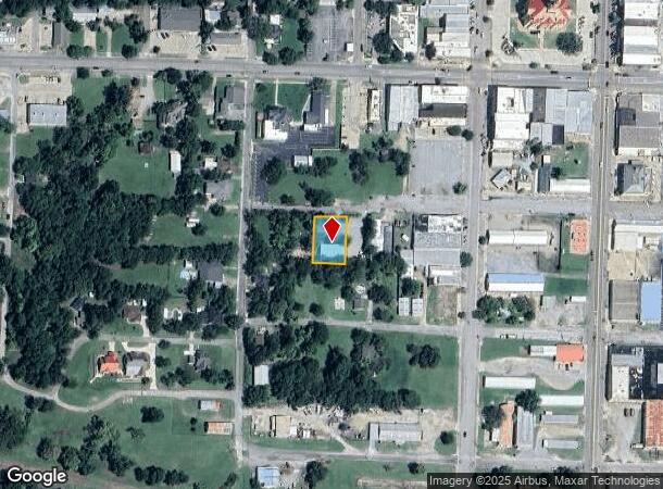 205 W 3Rd St, Bonham, TX Parcel Map