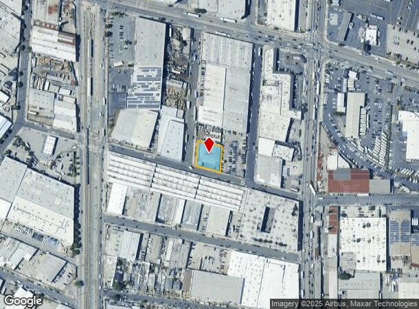 1950 Staunton Ave, Los Angeles, CA Parcel Map