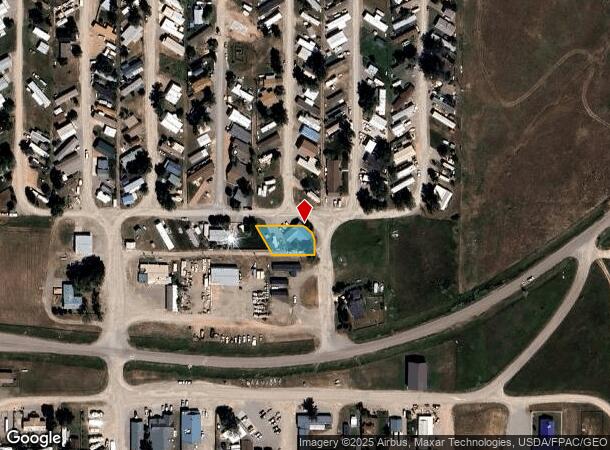 111 Front Dr, Fort Smith, MT Parcel Map