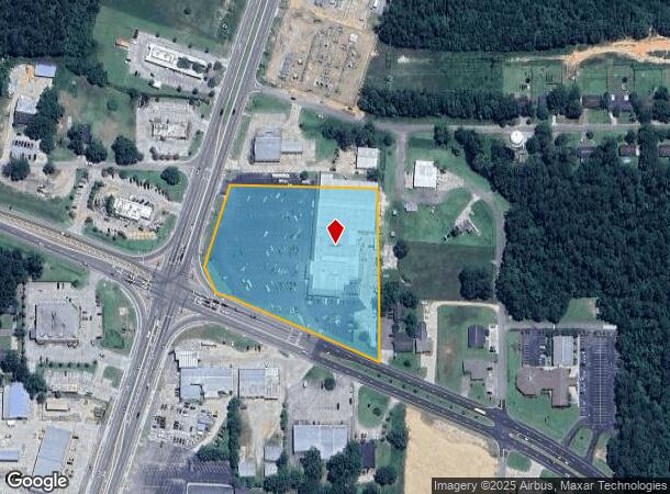 2308 Highway 43 N, Picayune, MS Parcel Map