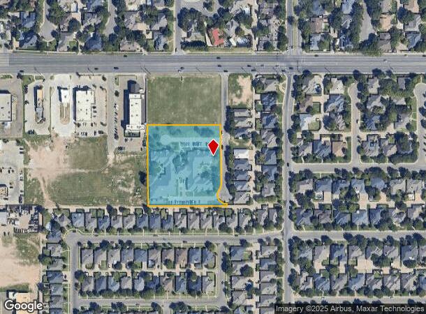 9812 Vinton Ave, Lubbock, TX Parcel Map