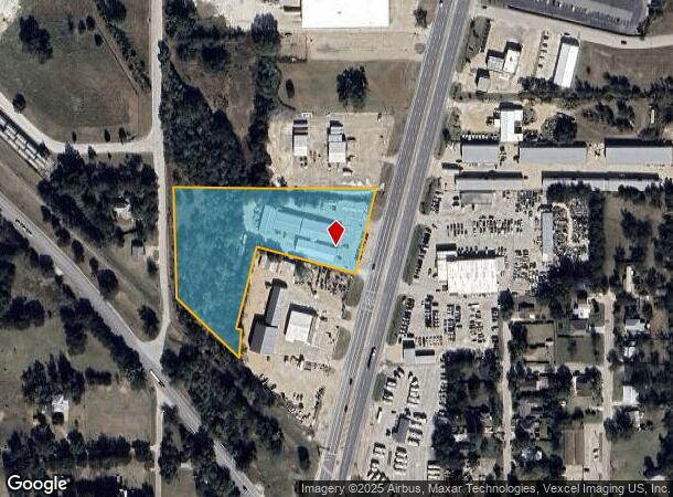 1803 N Main St, Cleburne, TX Parcel Map