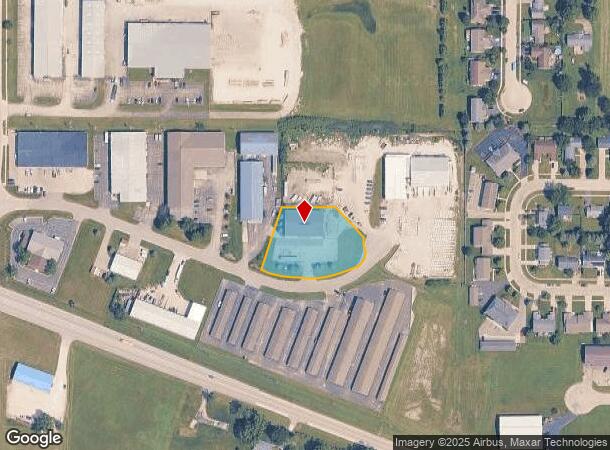 185 W Stephenie Dr, Cortland, IL Parcel Map