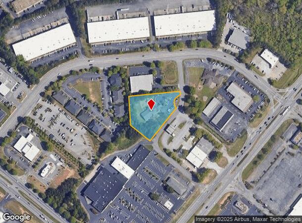 1650 Crossroads Dr, Buford, GA Parcel Map
