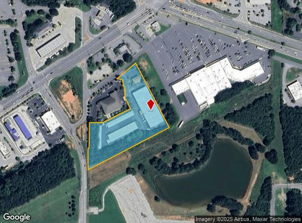 3595 Old Anderson Farm Rd Sw, Twin Mountain, GA Parcel Map