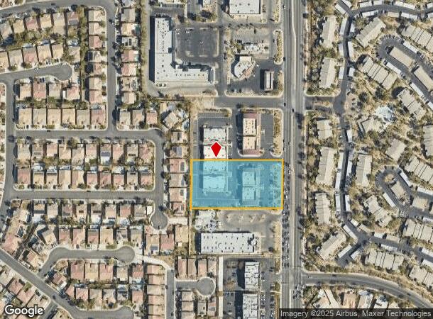  11155 S Eastern Ave, Henderson, NV Parcel Map