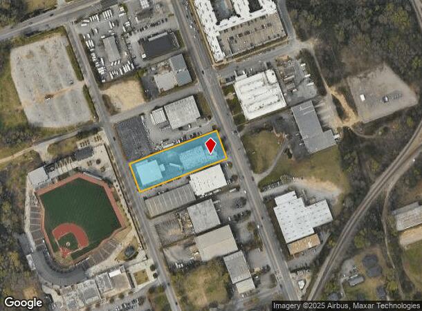 425 Huger St, Columbia, SC Parcel Map