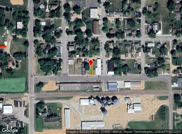 124 Main St, Plato, MN Parcel Map