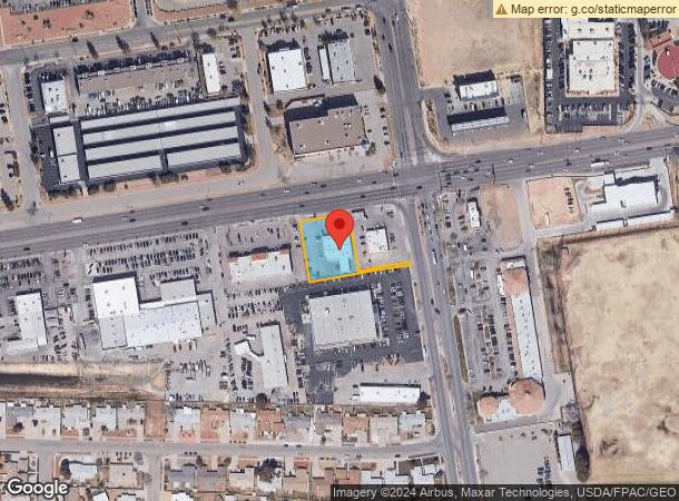  8700 Montana Ave, El Paso, TX Parcel Map