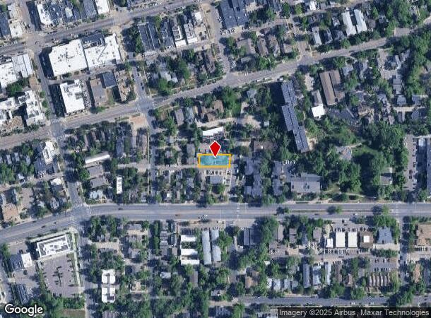  1837 19Th St, Boulder, CO Parcel Map