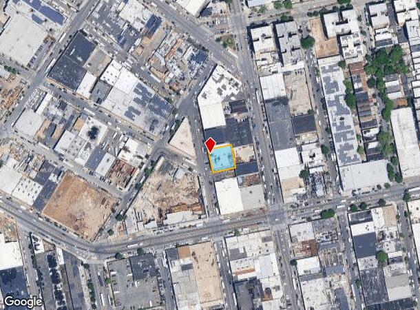  624 Worthen St, Bronx, NY Parcel Map