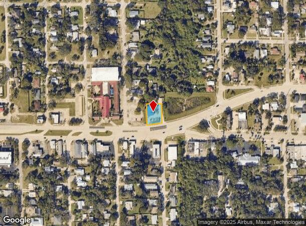  206 E New Haven Ave, Melbourne, FL Parcel Map