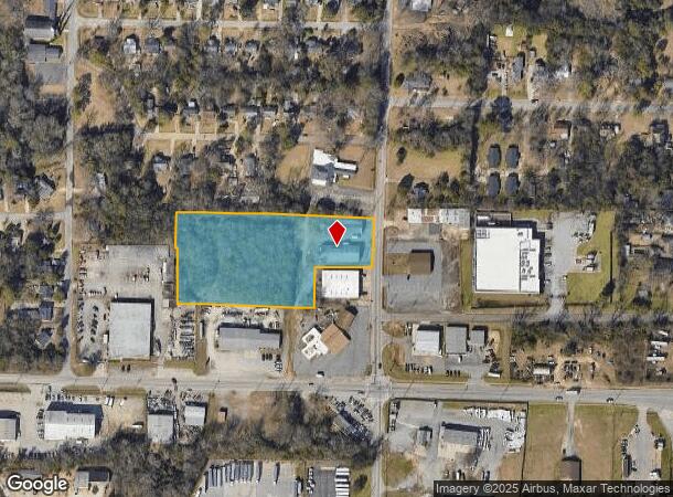  4461 Houston Ave, Macon, GA Parcel Map