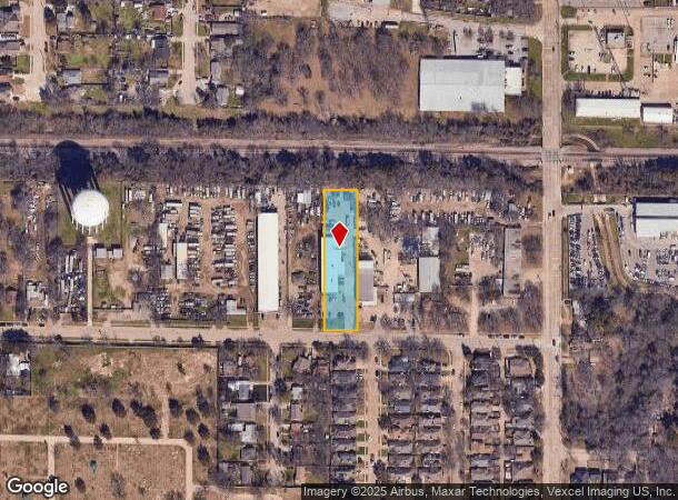1421 Perry St, Irving, TX Parcel Map