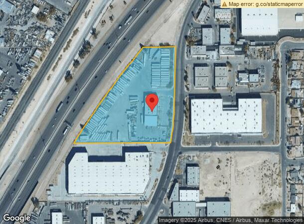  3741 Civic Center Dr, North Las Vegas, NV Parcel Map