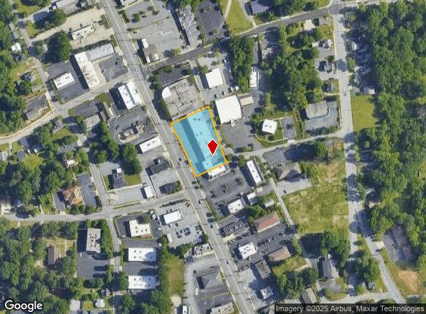  1600 N Main St, High Point, NC Parcel Map