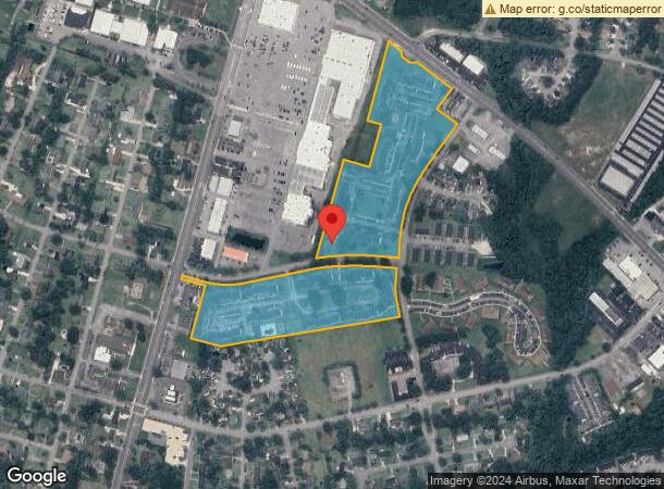  2200 Henderson Dr, Jacksonville, NC Parcel Map