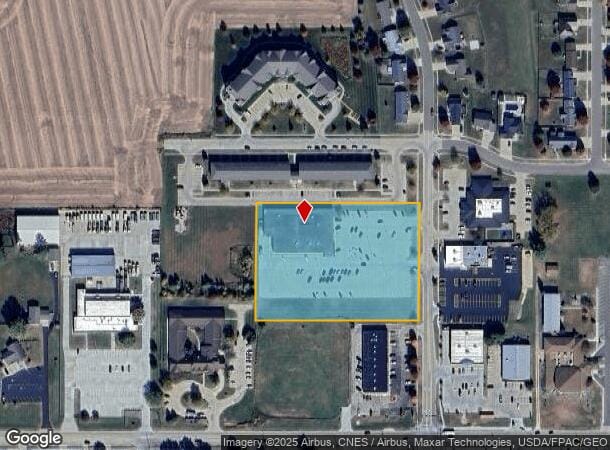 1350 11Th St Nw, Clinton, IA Parcel Map